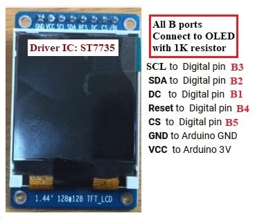 OLED connections