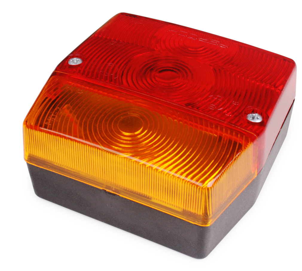 Picture of Rear light cluster - Aspock Minipoint square 4-F. lamp, non plug-in