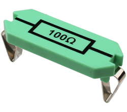 Picture of Resistor, 100 ohm, 3W, 5% (DIN)