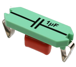 Picture of Capacitor, 1 uF, Polyester