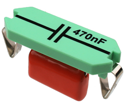 Picture of Capacitor, 470 nF, Polyester