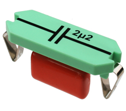 Picture of Capacitor, 2.2 uF, Polyester